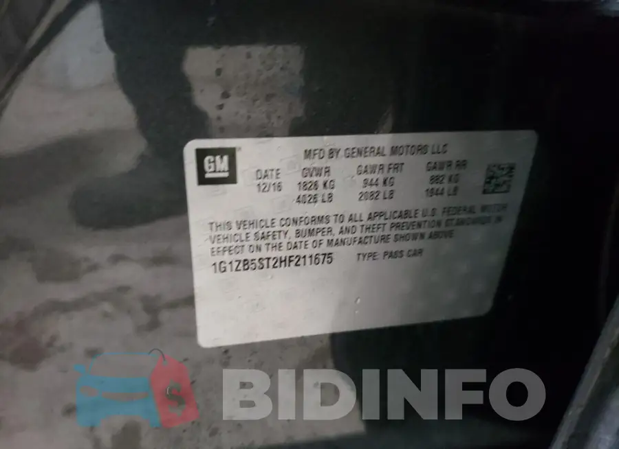 1G1ZB5ST2HF211675 Photo# 12