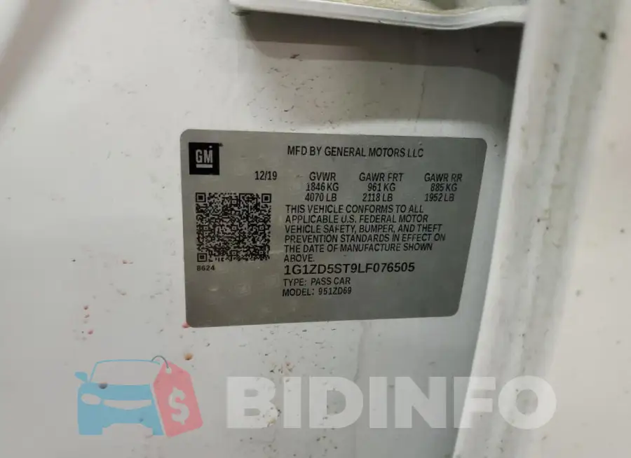 1G1ZD5ST9LF076505 Photo# 13