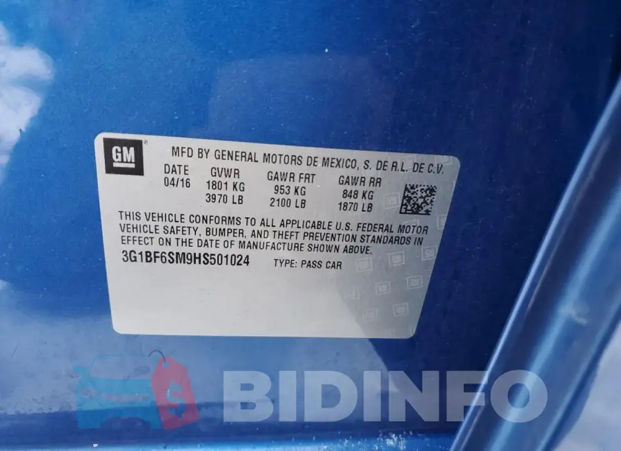 3G1BF6SM9HS501024 Photo# 12