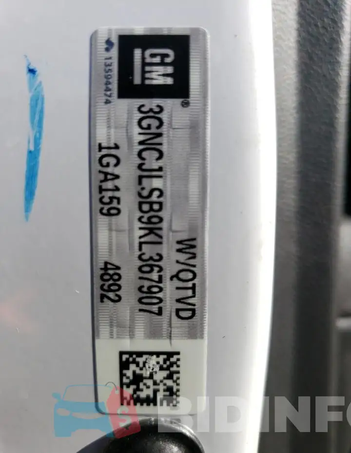 3GNCJLSB9KL367907 Photo# 12
