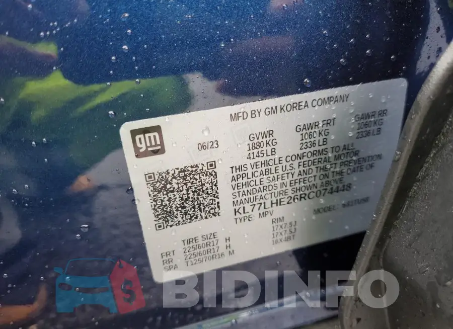 KL77LHE26RC074448 Photo# 12
