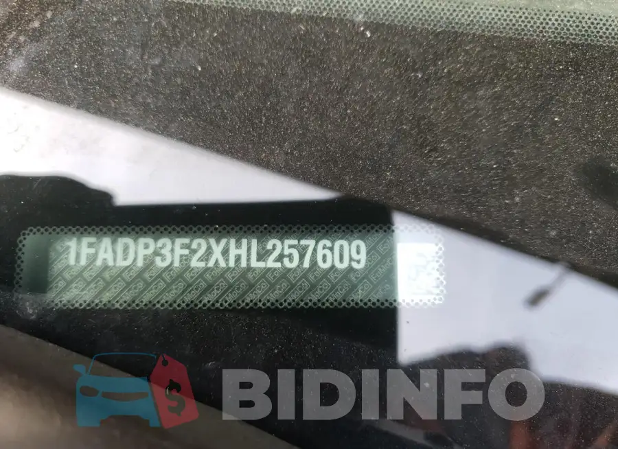 1FADP3F2XHL257609 Photo# 13