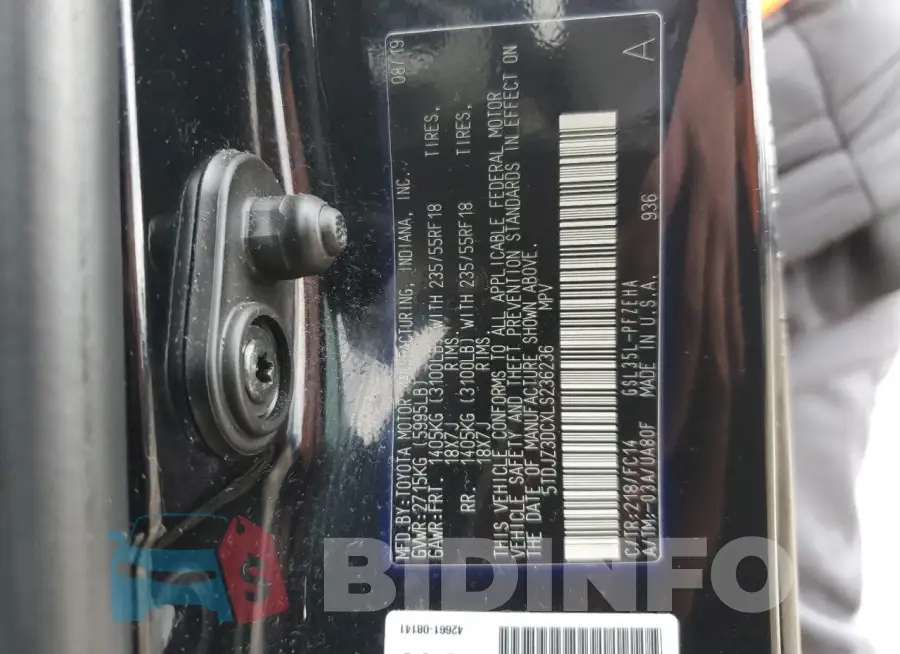 5TDJZ3DCXLS236236 Photo# 12