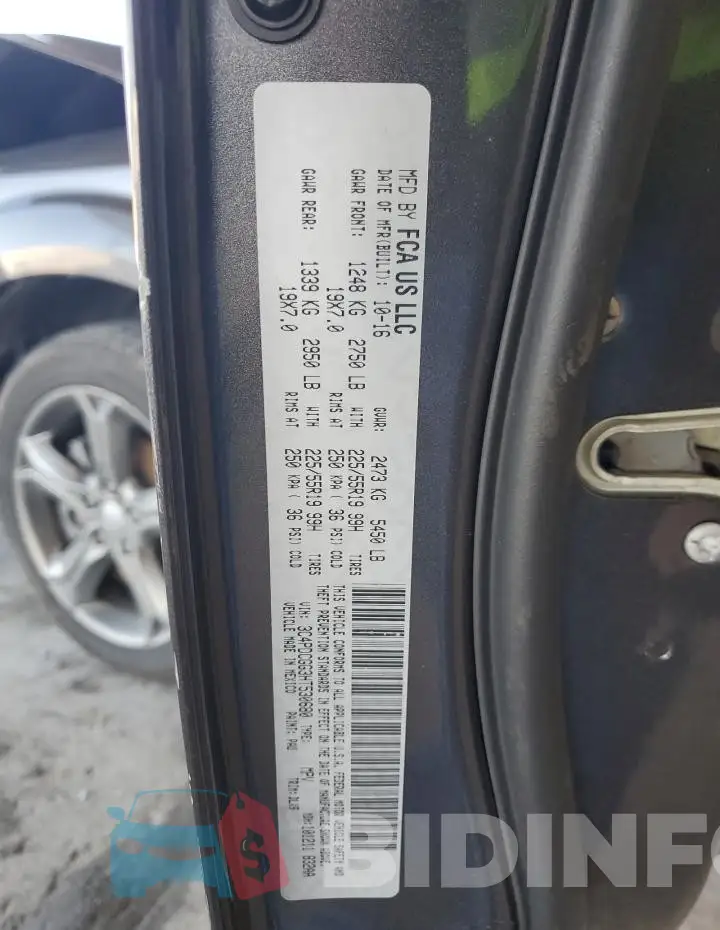 3C4PDCGG3HT530680 Photo# 13