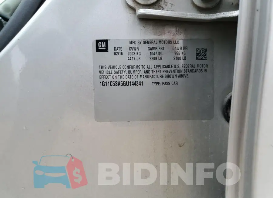 1G11C5SA6GU144341 Photo# 12