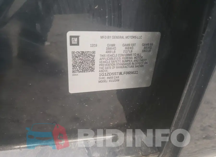 1G1ZD5ST8LF065611 Photo# 12