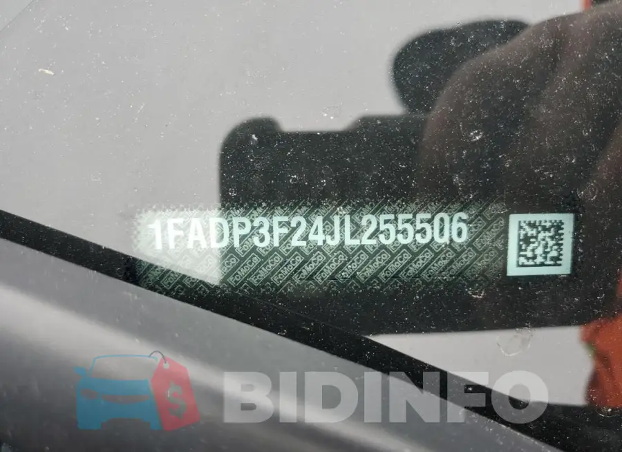 1FADP3F24JL255506 Photo# 12