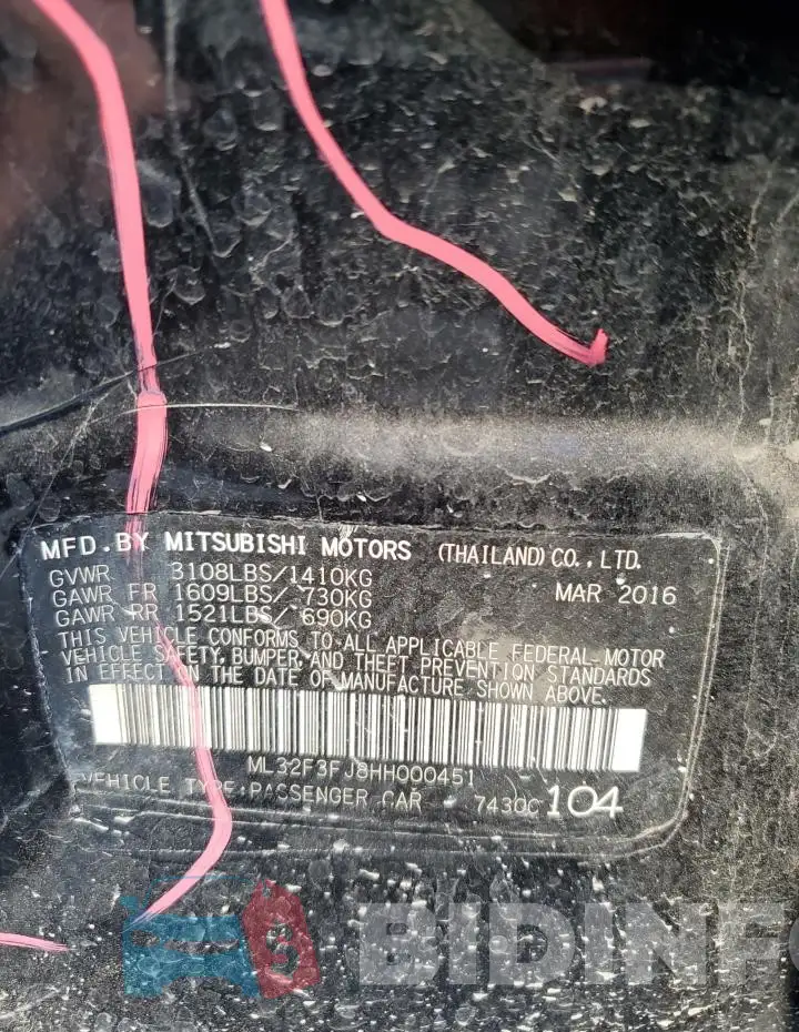 ML32F3FJ8HH000451 Photo# 12