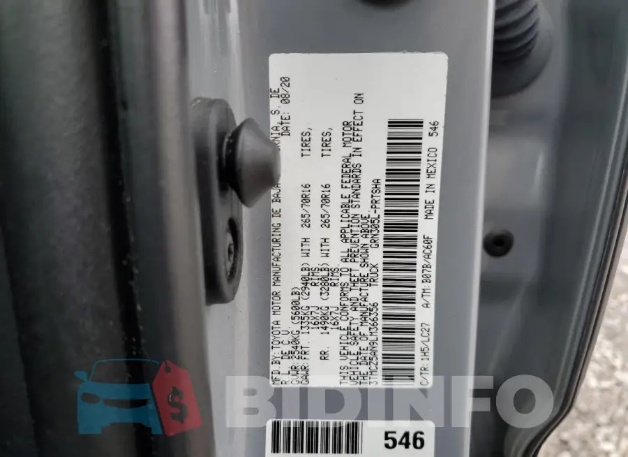 3TMCZ5AN9LM366356 Photo# 12