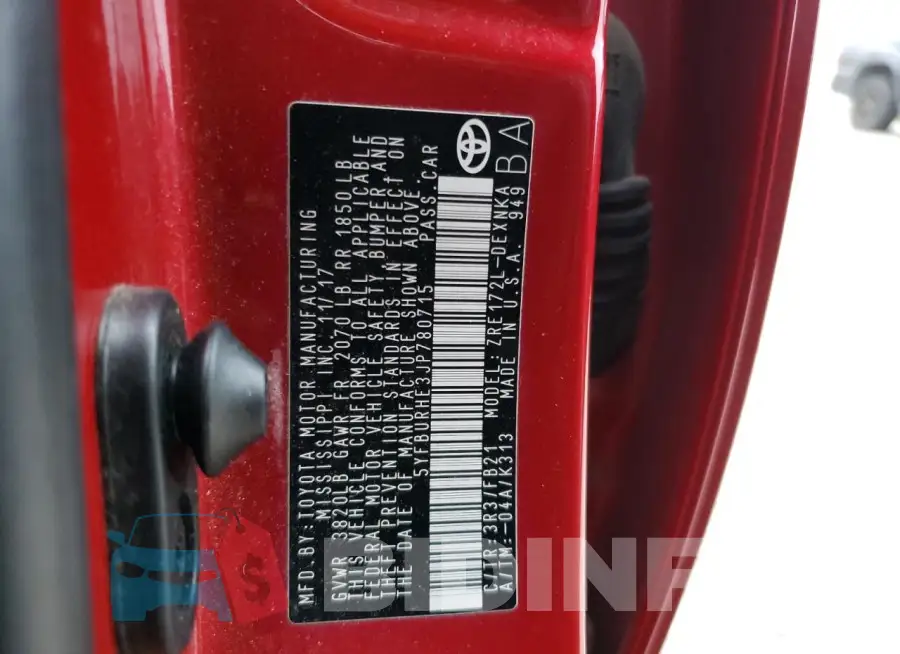 5YFBURHE3JP780715 Photo# 12