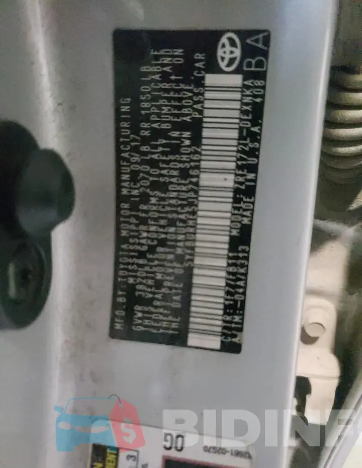 5YFBURHE5JP746162 Photo# 12