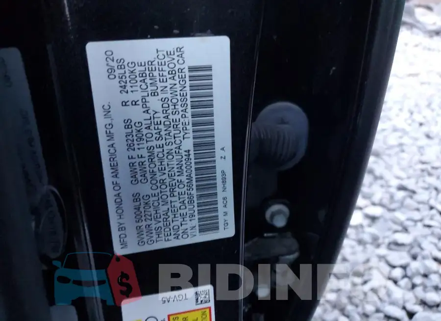 19UUB6F56MA000944 Photo# 12