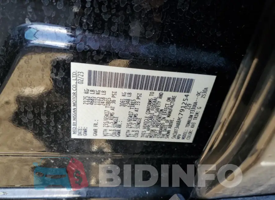 5N1BT3AB8PC791254 Photo# 13