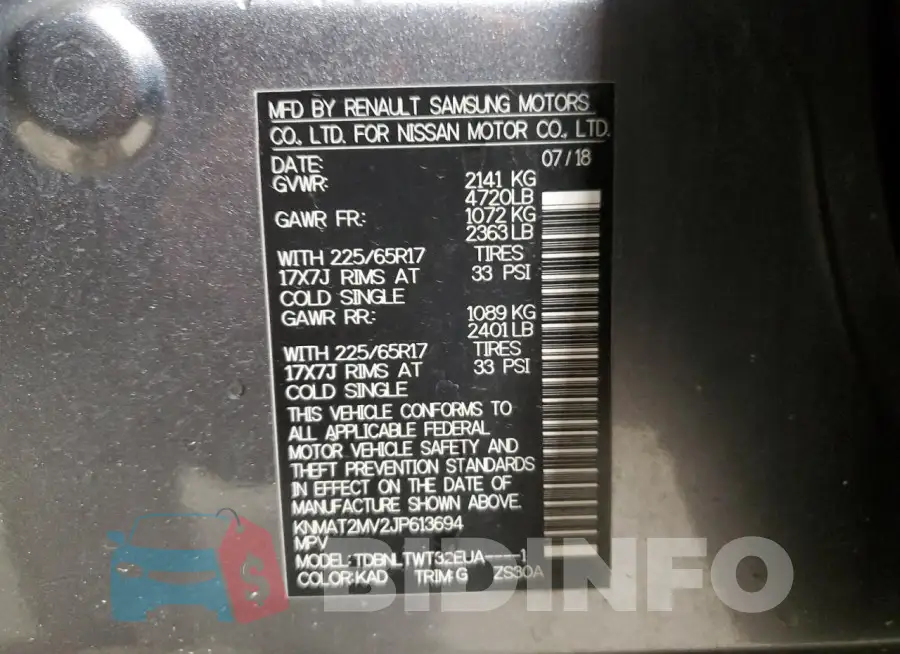 KNMAT2MV2JP613694 Photo# 13