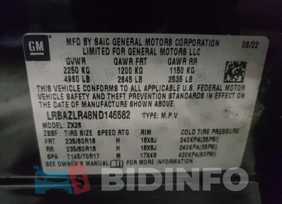 LRBAZLR48ND146582 Photo# 13