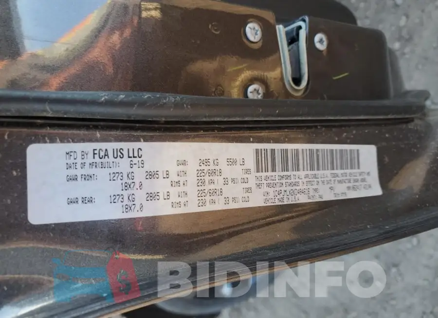 1C4PJMLX2KD484616 Photo# 12
