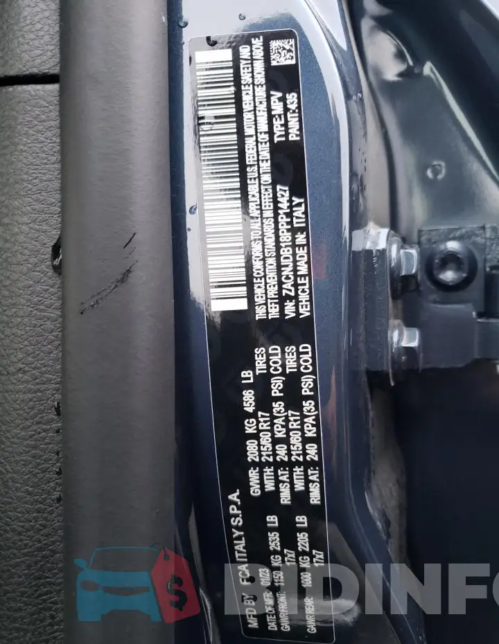 ZACNJDB18PPP14427 Photo# 12