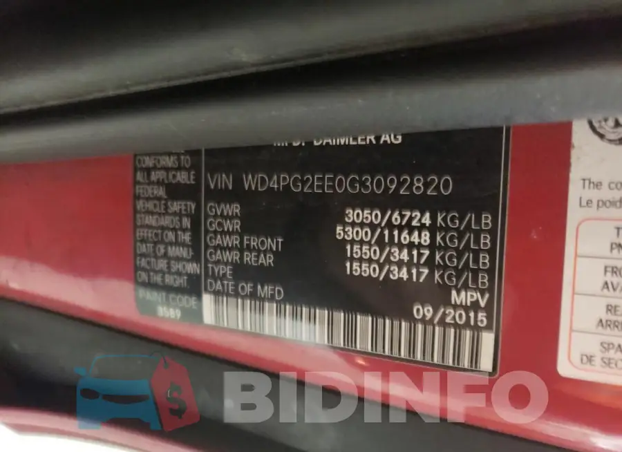 WD4PG2EE0G3092820 Photo# 13