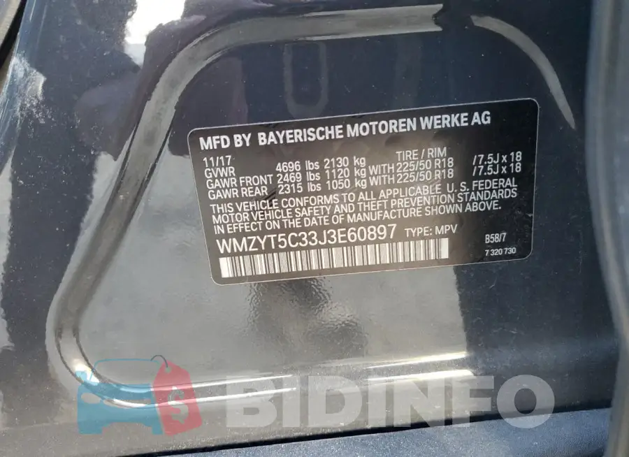 WMZYT5C33J3E60897 Photo# 12