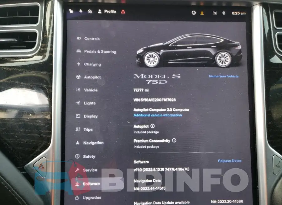 5YJSA1E20GF167928 Photo# 9