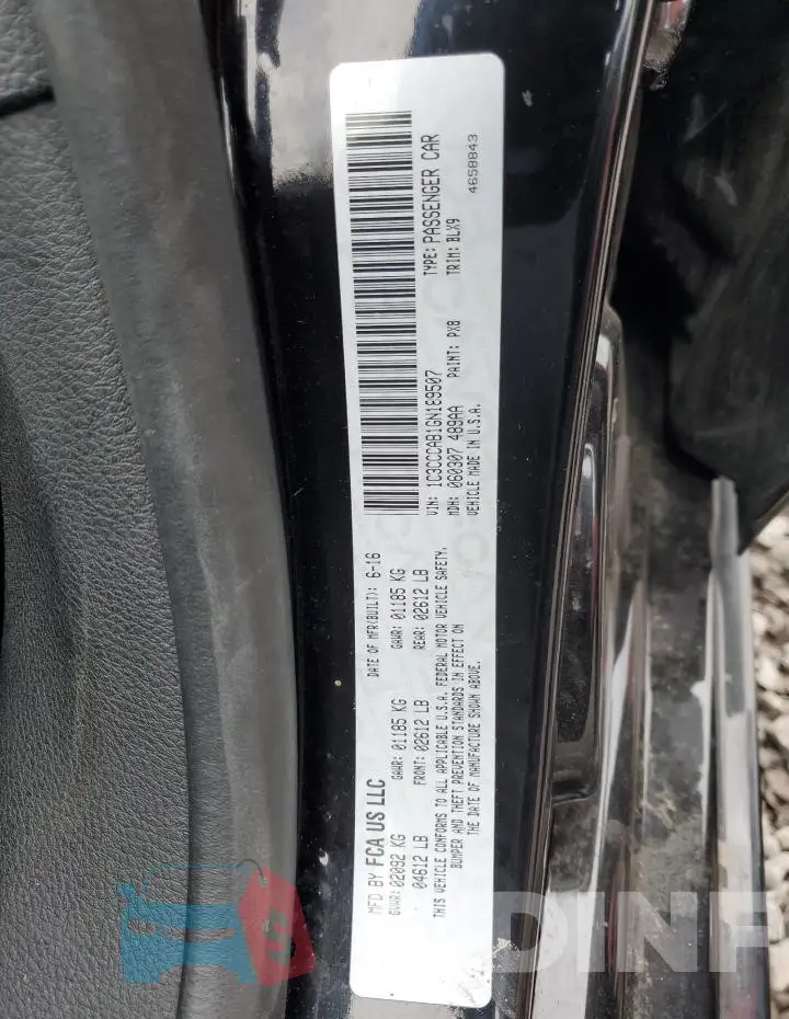 1C3CCCAB1GN189507 Photo# 12