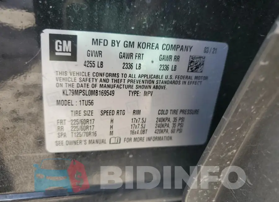 KL79MPSL0MB169549 Photo# 12