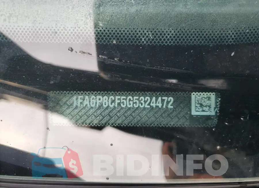 1FA6P8CF5G5324472 Photo# 13