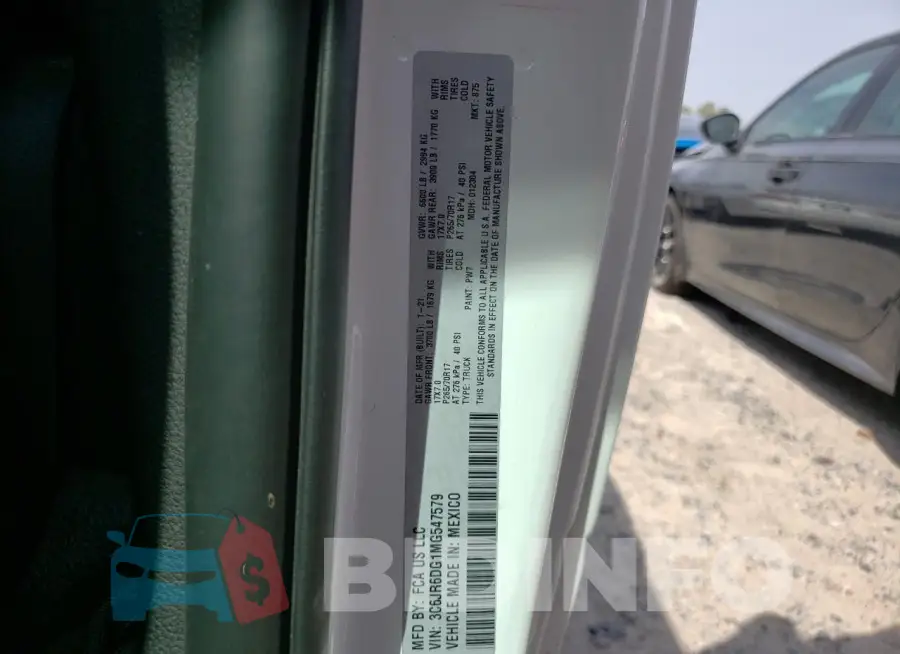 3C6JR6DG1MG547579 Photo# 13