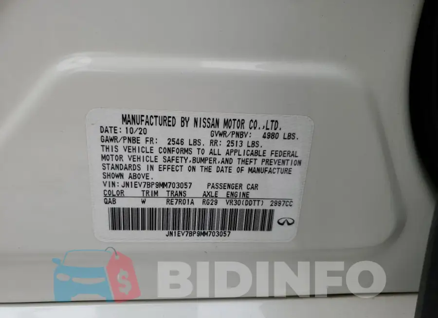 JN1EV7BP9MM703057 Photo# 12