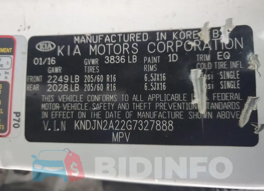 KNDJN2A22G7327888 Photo# 12