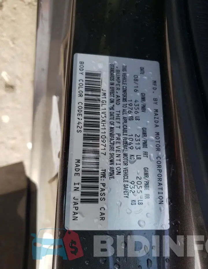 JM1GL1V5XH1109717 Photo# 12