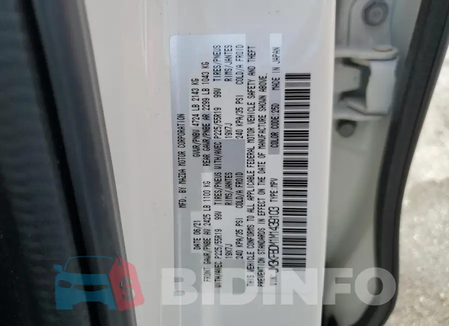 JM3KFBDM1M1439103 Photo# 13