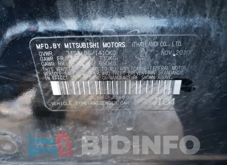 ML32FUFJ0MHF02065 Photo# 12
