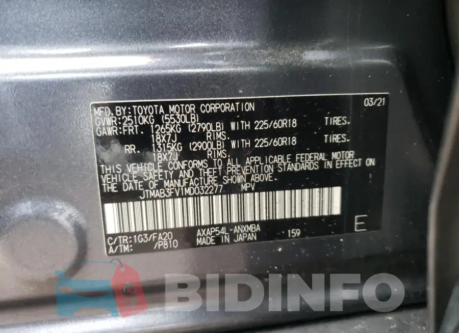 JTMAB3FV1MD032277 Photo# 13