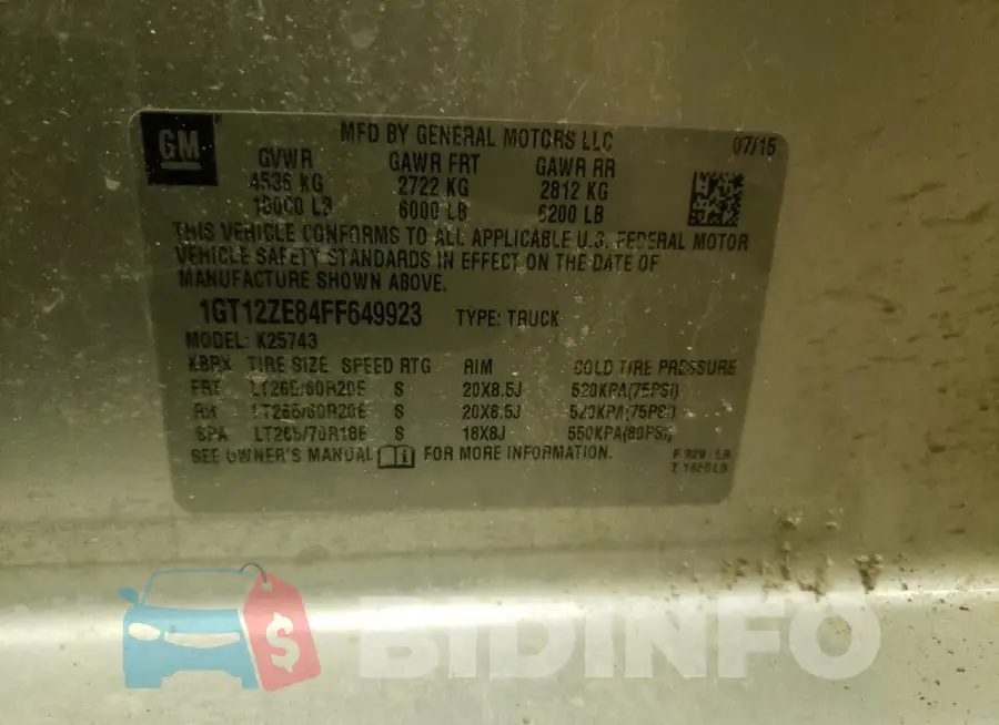 1GT12ZE84FF649923 Photo# 13