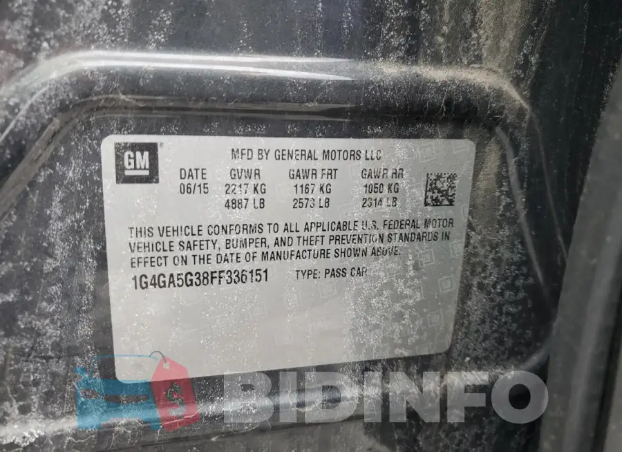 1G4GA5G38FF336151 Photo# 12