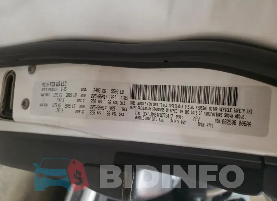 1C4PJMAB4FW773417 Photo# 13