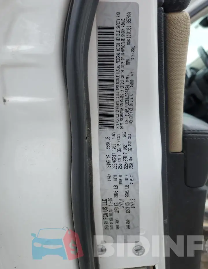 1C4PJMCB3HW580434 Photo# 12
