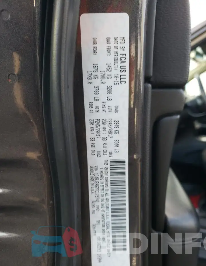 1C4RJEAG7FC179741 Photo# 12