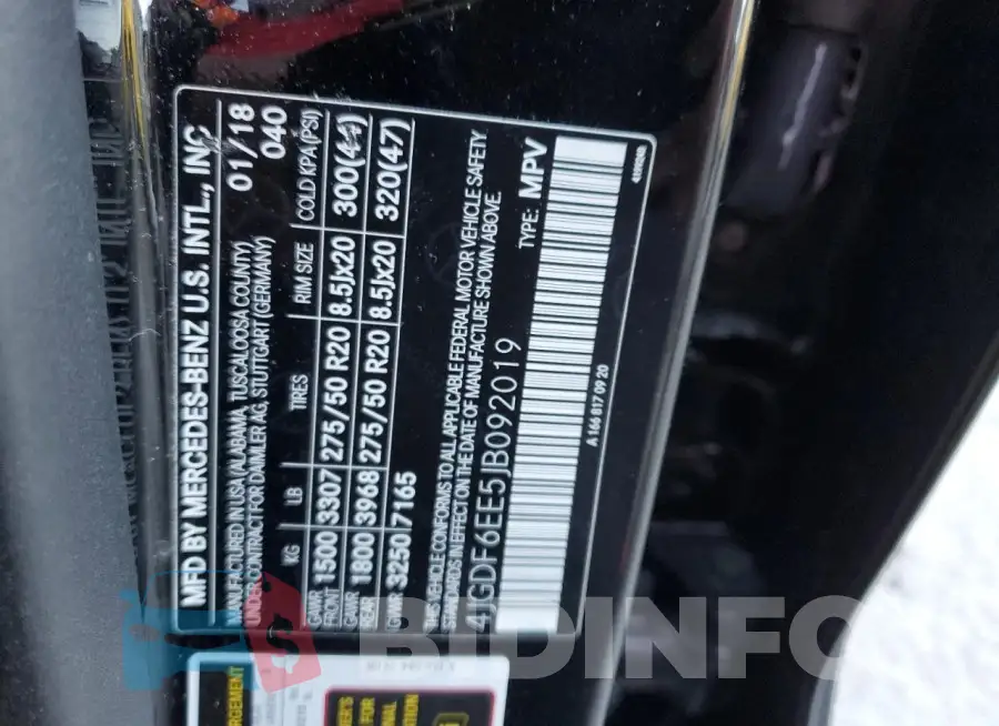 4JGDF6EE5JB092019 Photo# 14