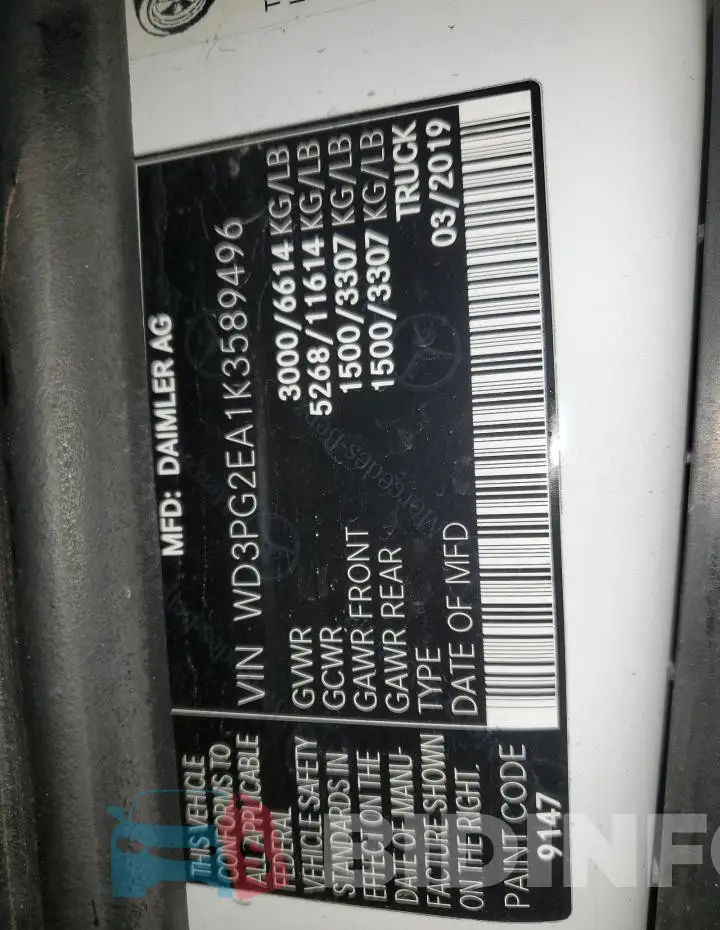 WD3PG2EA1K3589496 Photo# 14