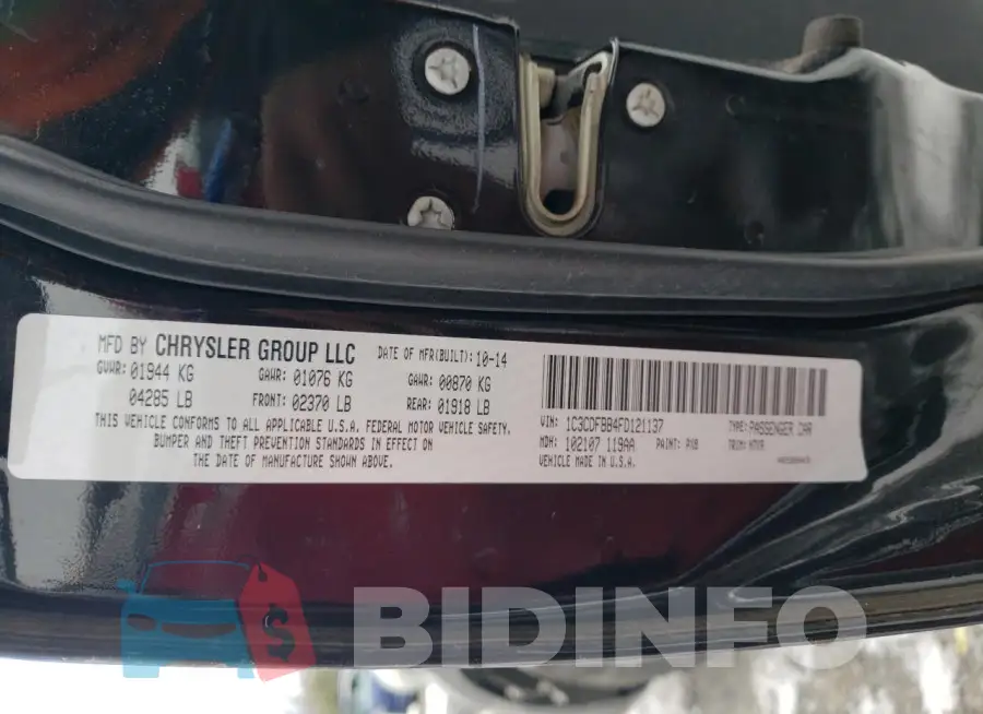 1C3CDFBB4FD121137 Photo# 12