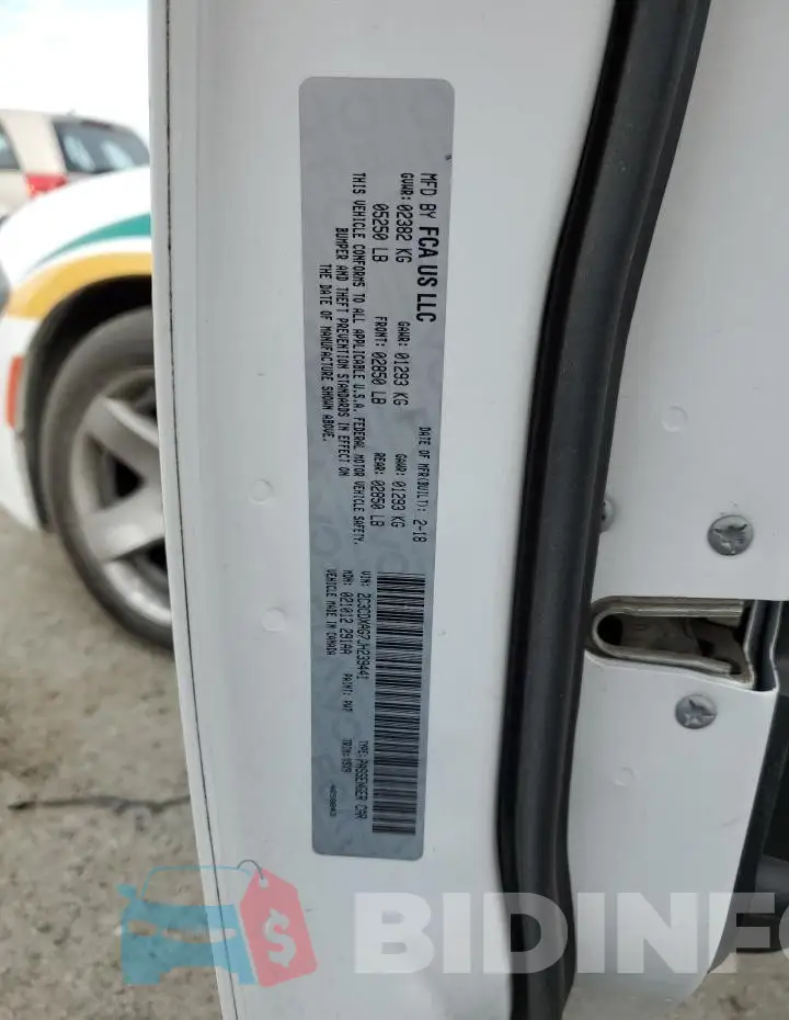 2C3CDXAG7JH239441 Photo# 12
