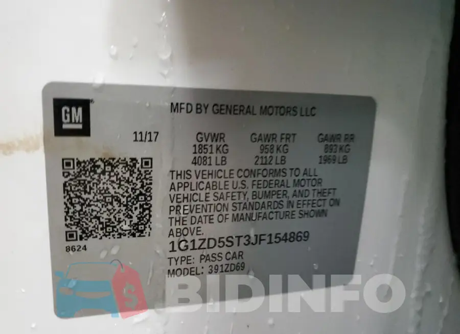 1G1ZD5ST3JF154869 Photo# 12