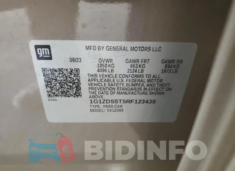 1G1ZD5ST5RF123439 Photo# 12