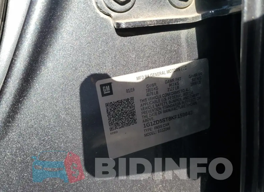 1G1ZD5ST8KF159843 Photo# 12