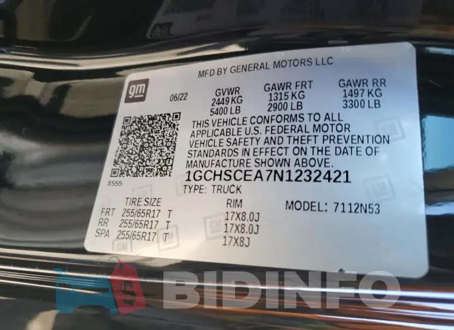 1GCHSCEA7N1232421 Photo# 12