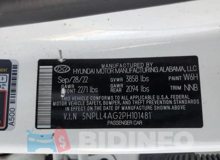 5NPLL4AG2PH101481 Photo# 12