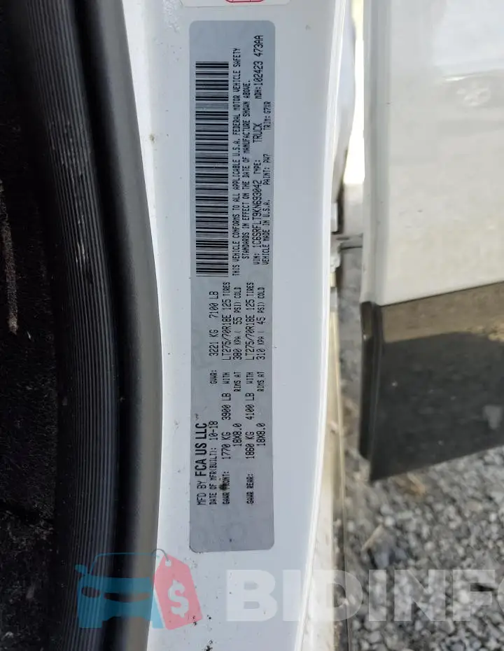 1C6SRFLT9KN693042 Photo# 12