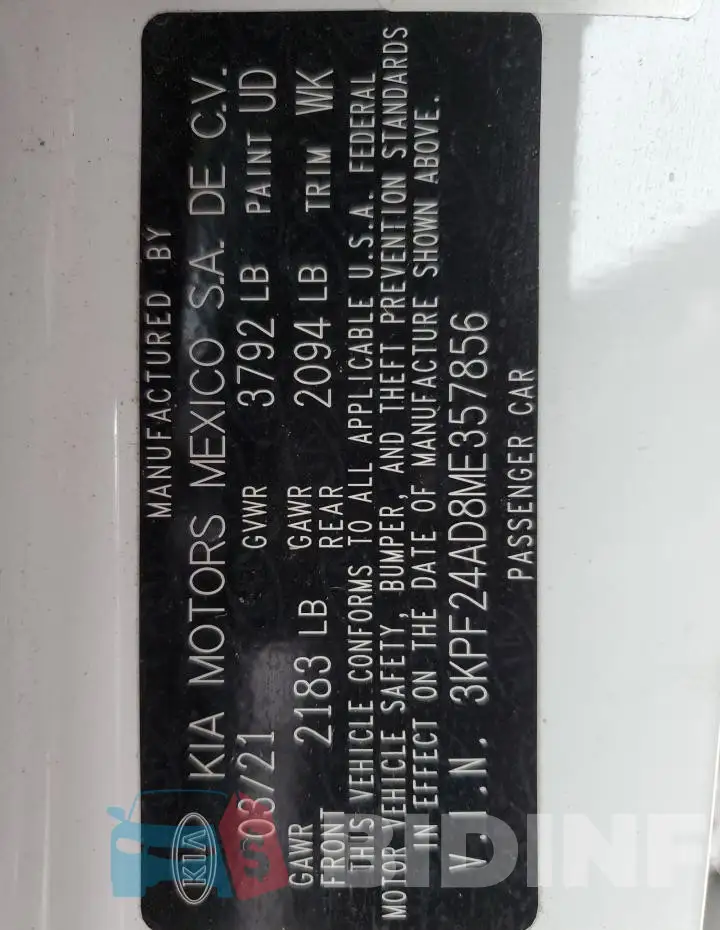 3KPF24AD8ME357856 Photo# 12